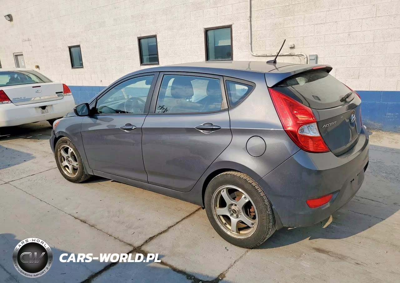 2012 Hyundai Accent Se VIN:KMHCU5AE0CU049202 - 2