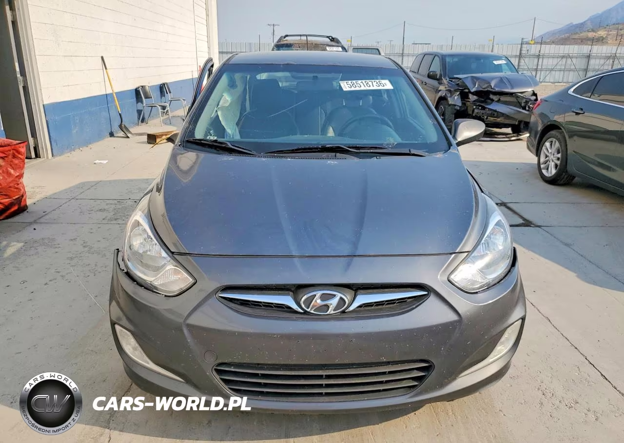 2012 Hyundai Accent Se VIN:KMHCU5AE0CU049202 - 5