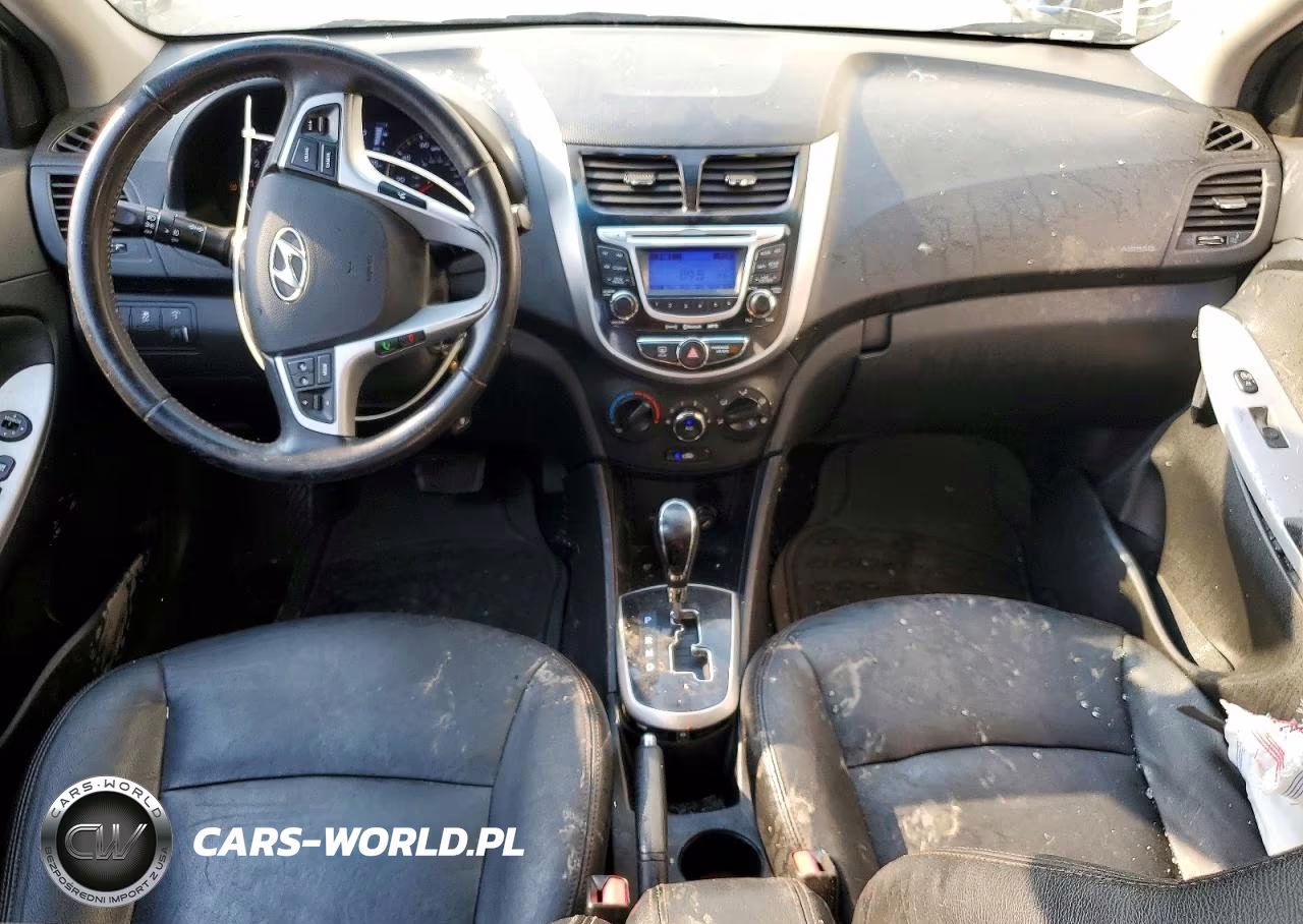 2012 Hyundai Accent Se VIN:KMHCU5AE0CU049202 - 8