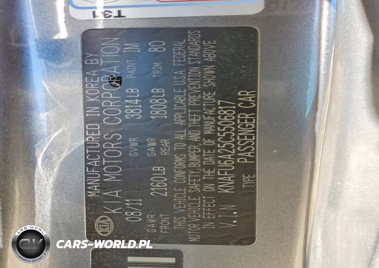 2012 Kia Forte Ex VIN:KNAFU6A25C5506817 - 13