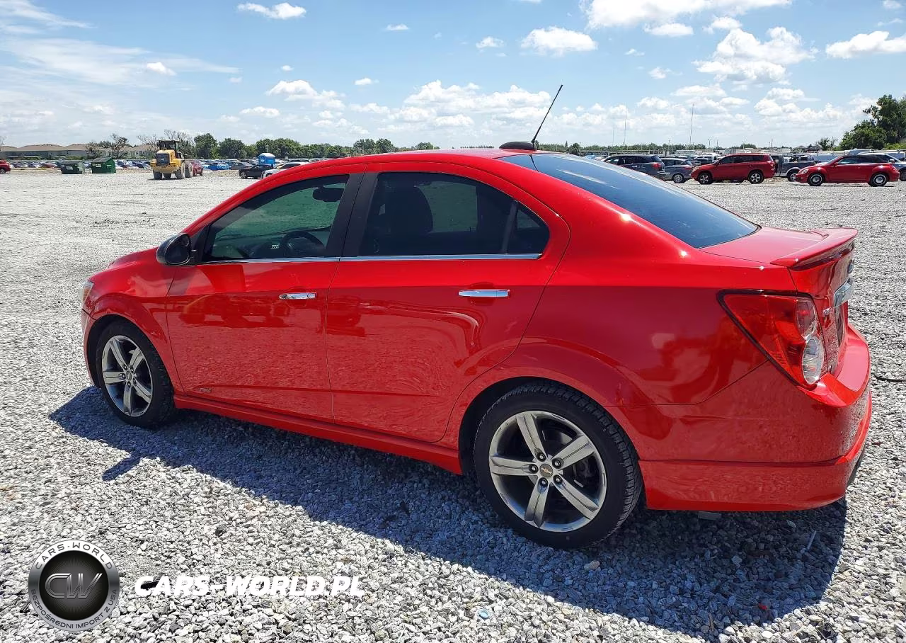 2015 Chevrolet Sonic Rs VIN:1G1JG5SB5F4174801 - 2