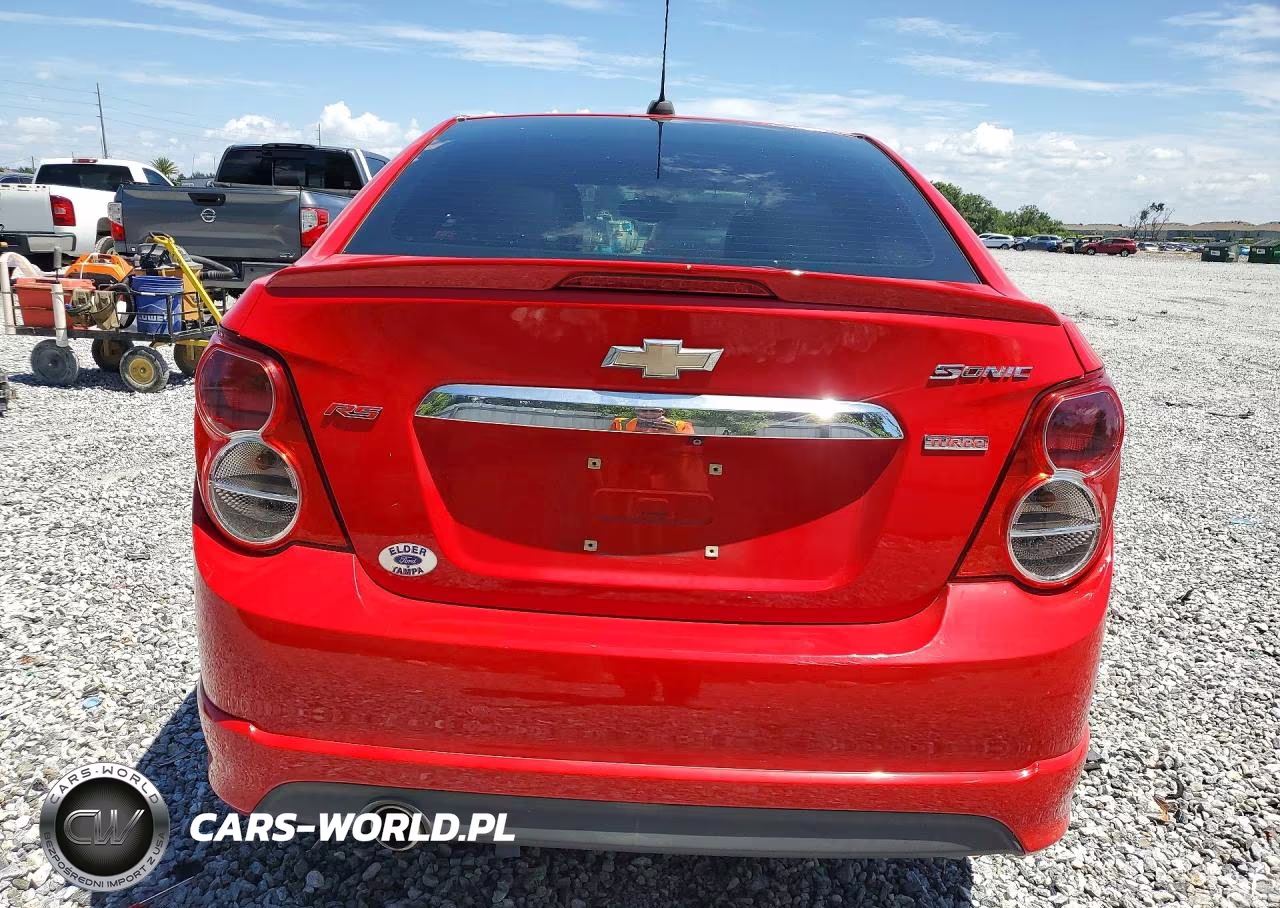 2015 Chevrolet Sonic Rs VIN:1G1JG5SB5F4174801 - 6