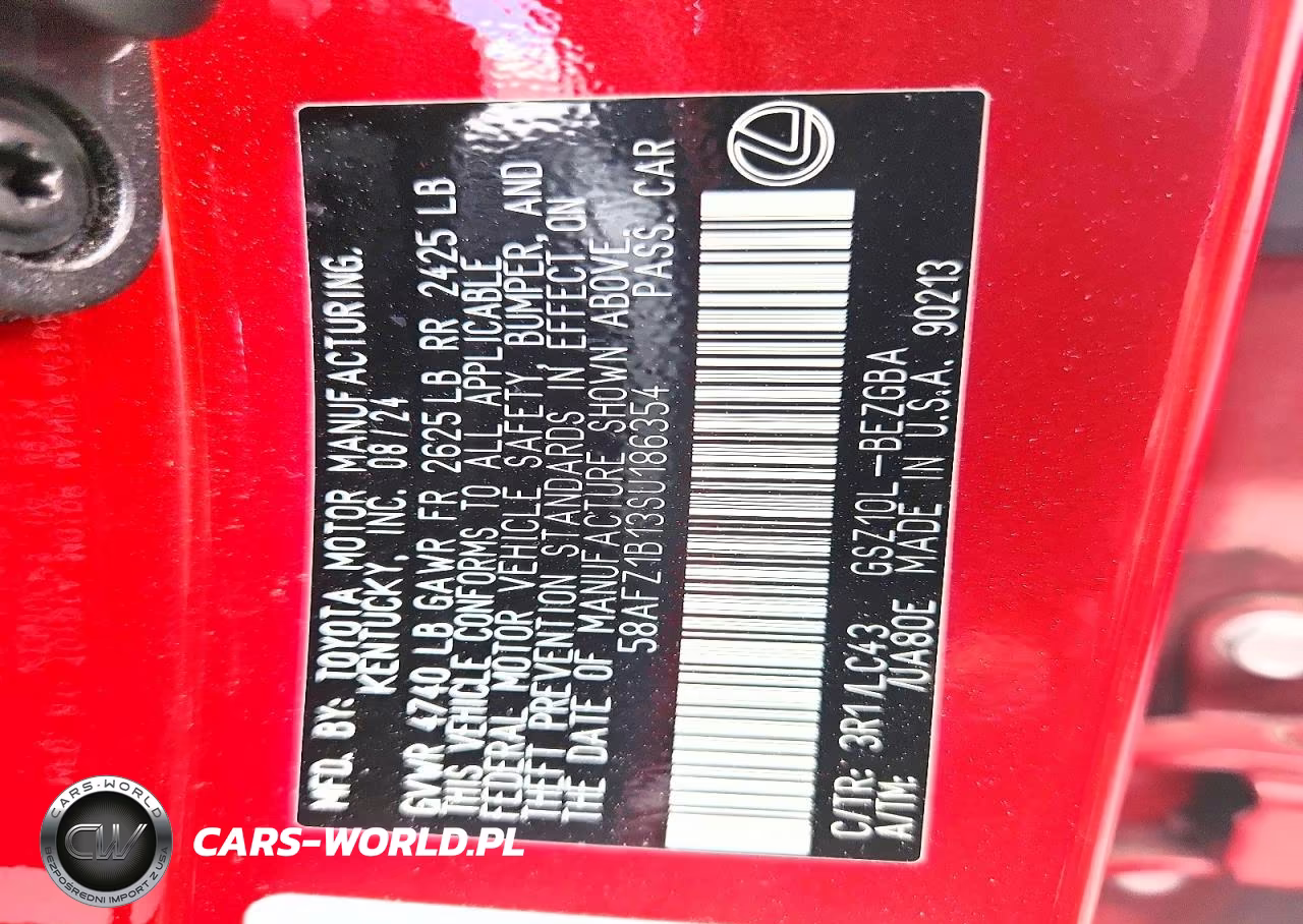 2025 Lexus Es 350 Ultra Luxury VIN:58AFZ1B13SU186354 - 12