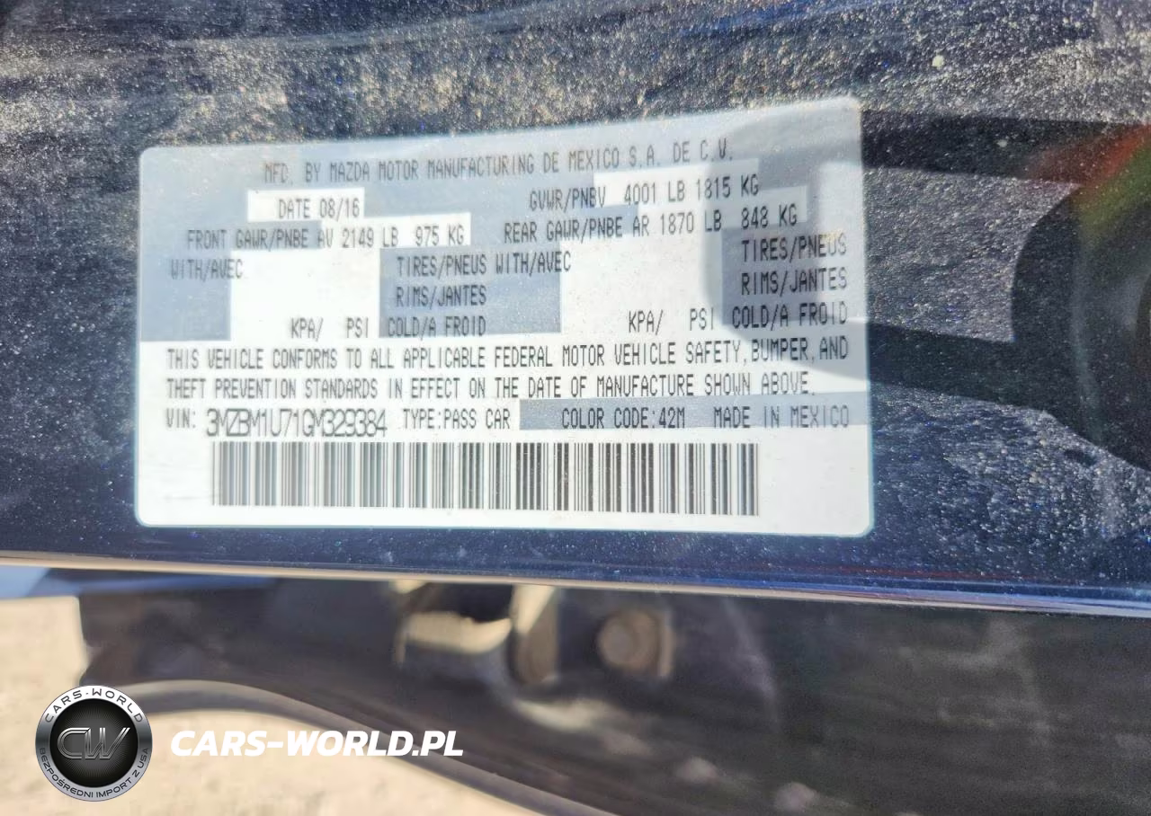 2016 Mazda 3 Sport VIN:3MZBM1U71GM329384 - 12