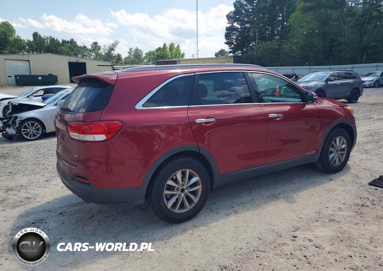 2016 Kia Sorento Lx V6 VIN:5XYPGDA59GG131315 - 3