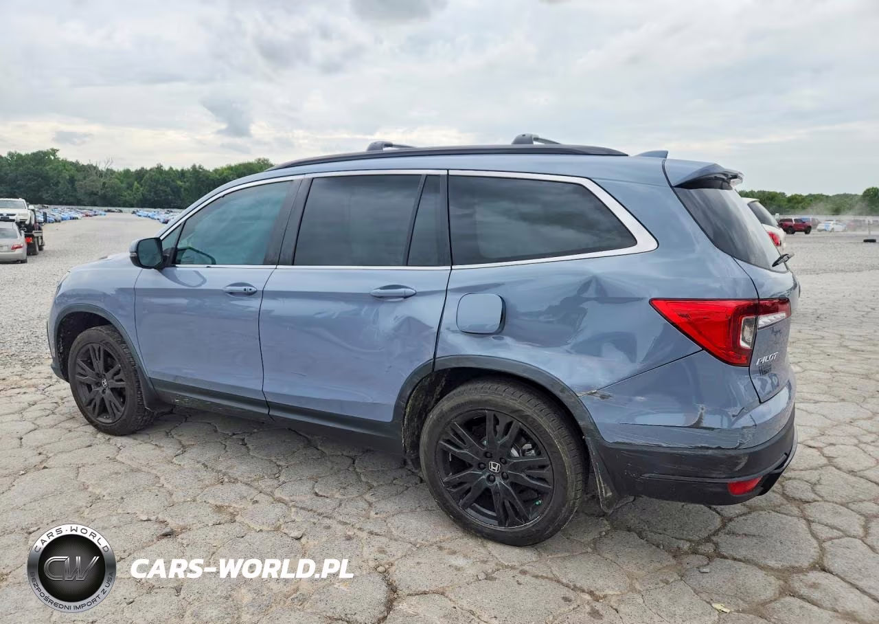 2022 Honda Pilot Se VIN:5FNYF5H21NB033960 - 2