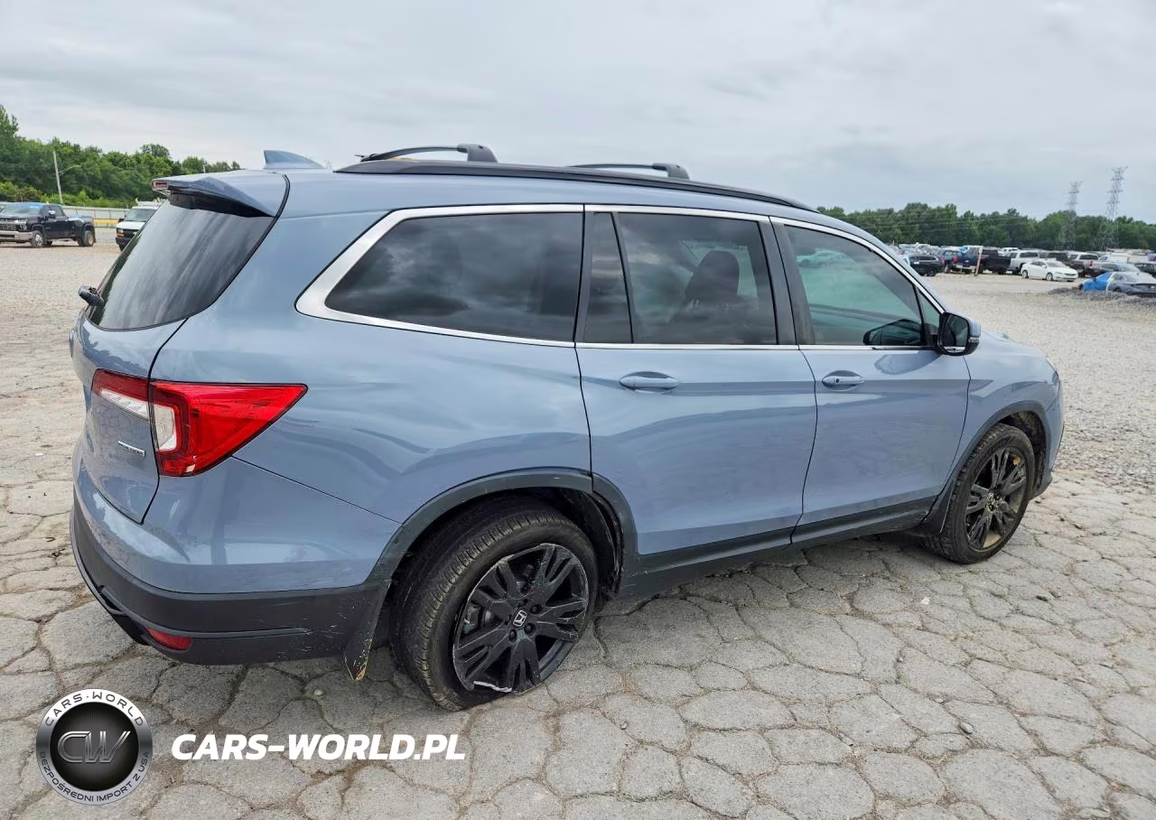 2022 Honda Pilot Se VIN:5FNYF5H21NB033960 - 3