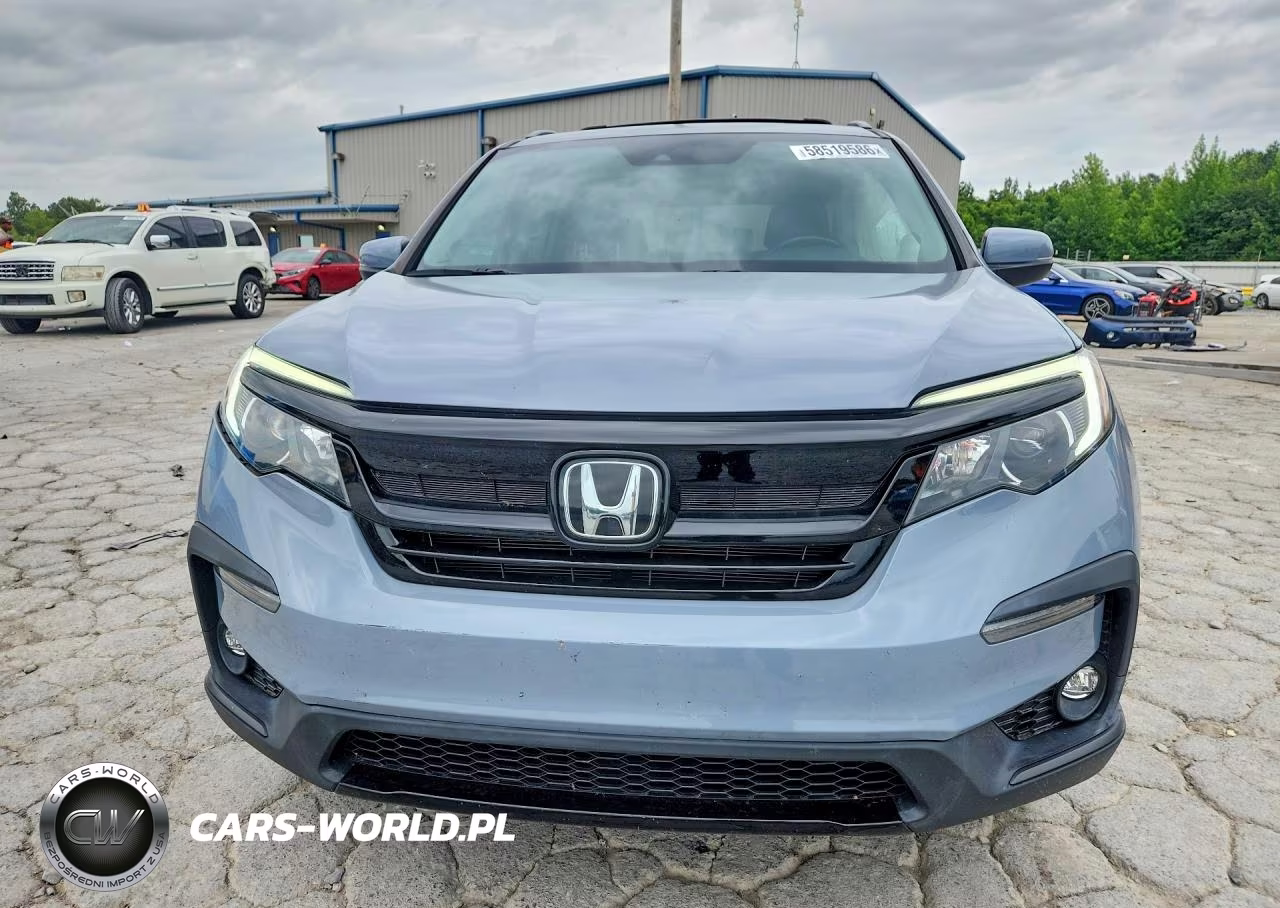 2022 Honda Pilot Se VIN:5FNYF5H21NB033960 - 5