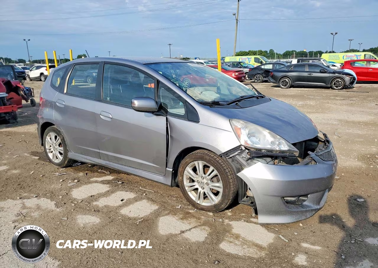2009 Honda Fit Sport VIN:JHMGE88489S067239 - 4