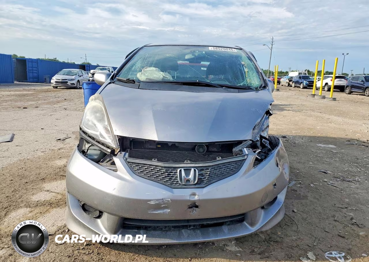 2009 Honda Fit Sport VIN:JHMGE88489S067239 - 5