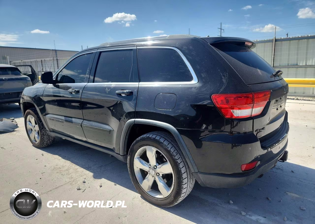 2013 Jeep Grand Cherokee Overland VIN:1C4RJFCTXDC560822 - 2