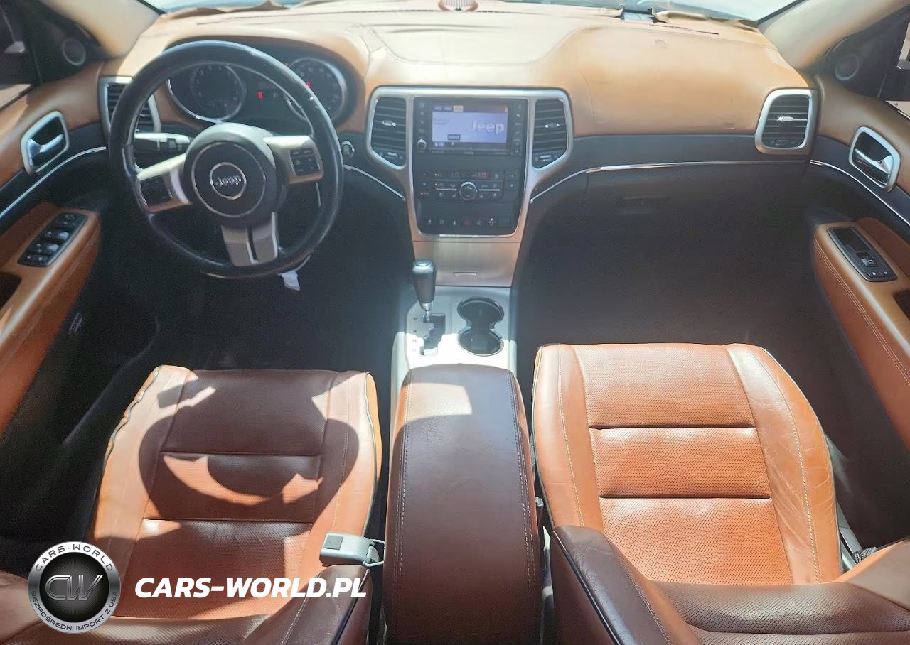 2013 Jeep Grand Cherokee Overland VIN:1C4RJFCTXDC560822 - 8