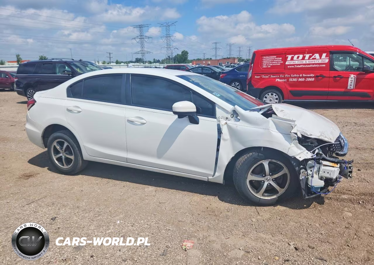2015 Honda Civic Se VIN:19XFB2F77FE041486 - 4