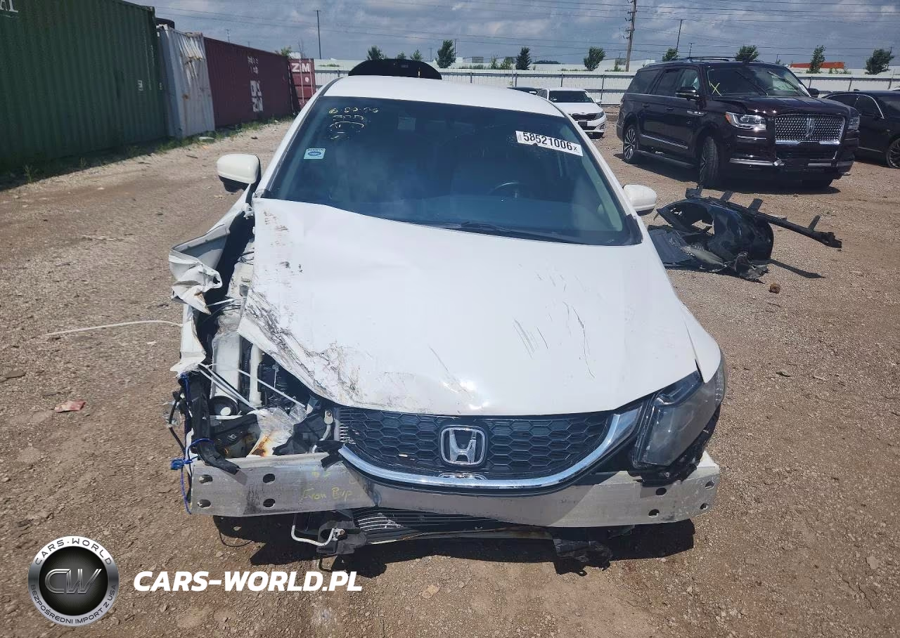 2015 Honda Civic Se VIN:19XFB2F77FE041486 - 5
