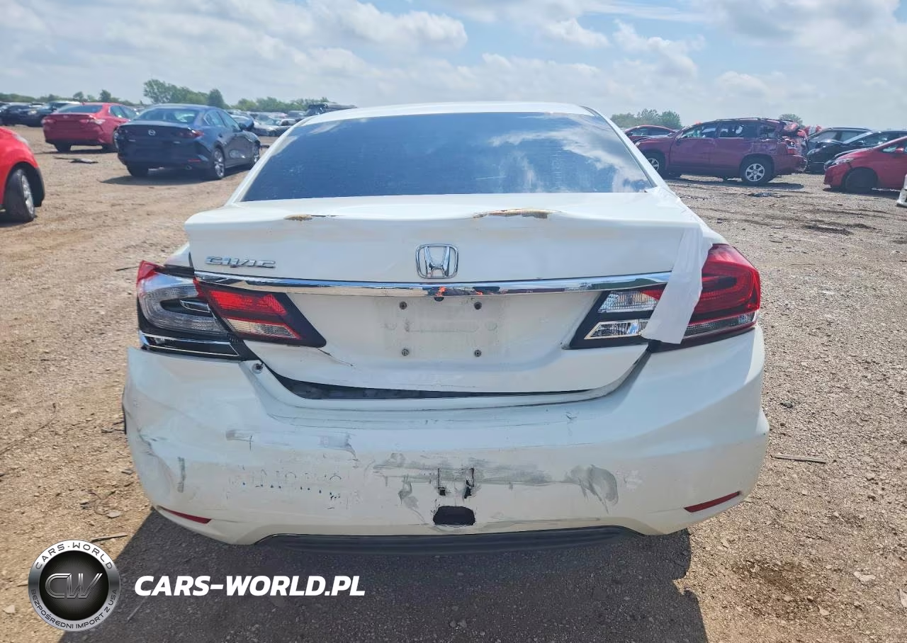 2015 Honda Civic Se VIN:19XFB2F77FE041486 - 6