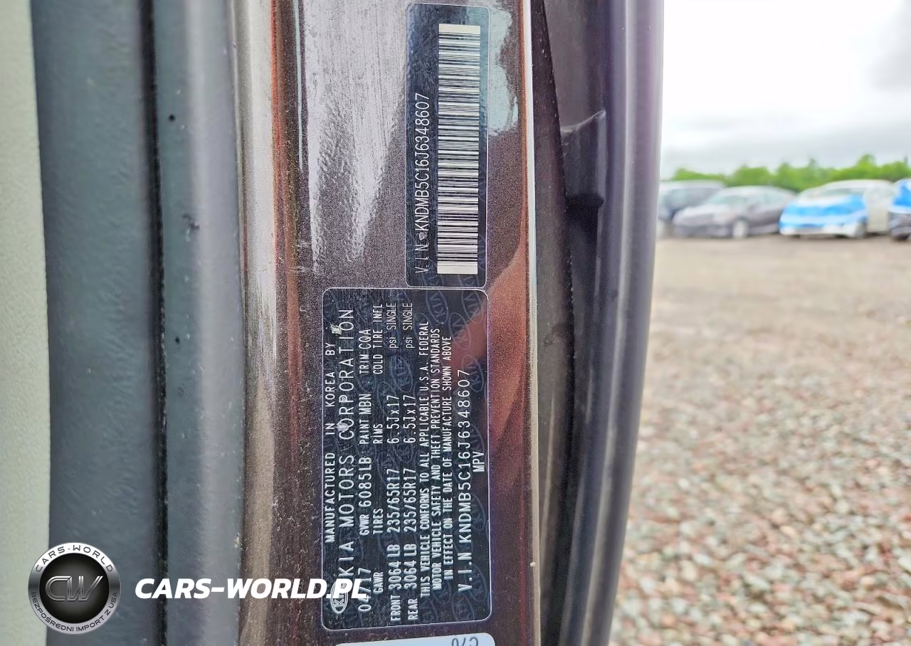 2018 Kia Sedona Lx VIN:KNDMB5C16J6348607 - 13