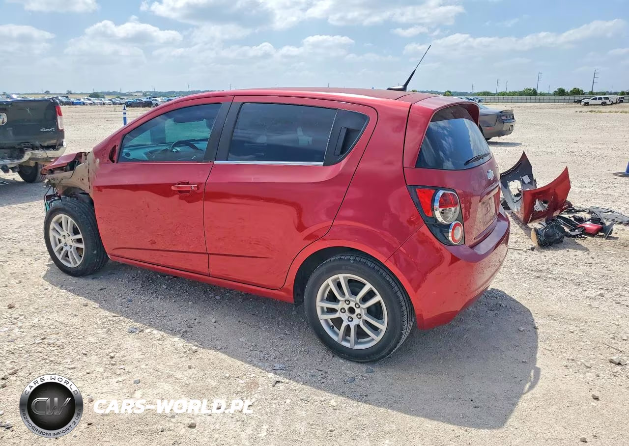 2012 Chevrolet Sonic Lt VIN:1G1JC6SH6C4182357 - 2