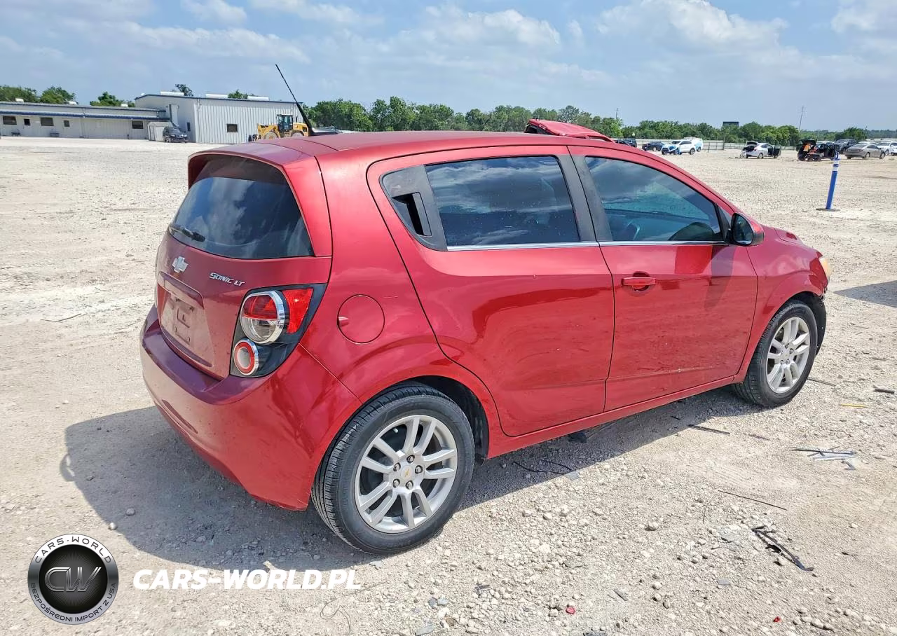 2012 Chevrolet Sonic Lt VIN:1G1JC6SH6C4182357 - 3