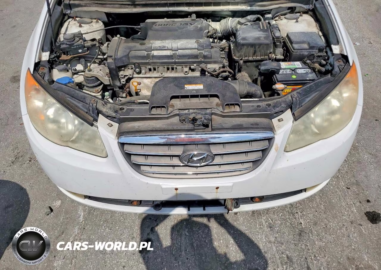 2008 Hyundai Elantra Gls VIN:KMHDU46D28U430989 - 11