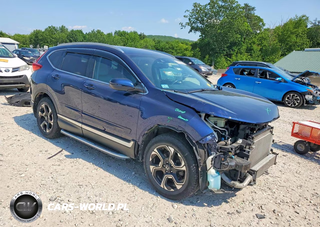 2019 Honda Cr-V Touring VIN:2HKRW2H91KH602593 - 4
