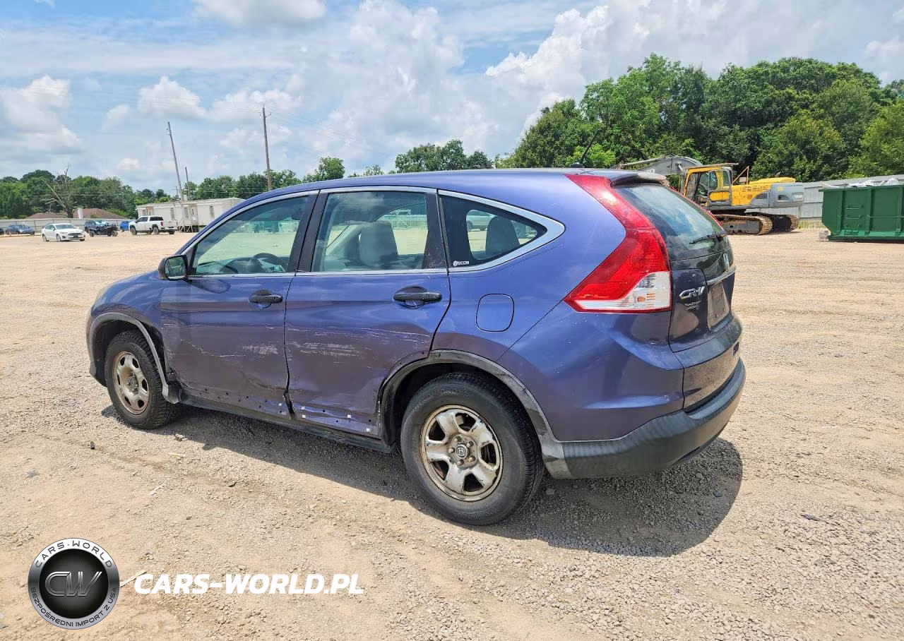 2012 Honda Cr-V Lx VIN:5J6RM3H33CL012734 - 2