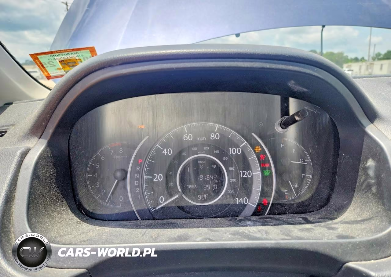 2012 Honda Cr-V Lx VIN:5J6RM3H33CL012734 - 9