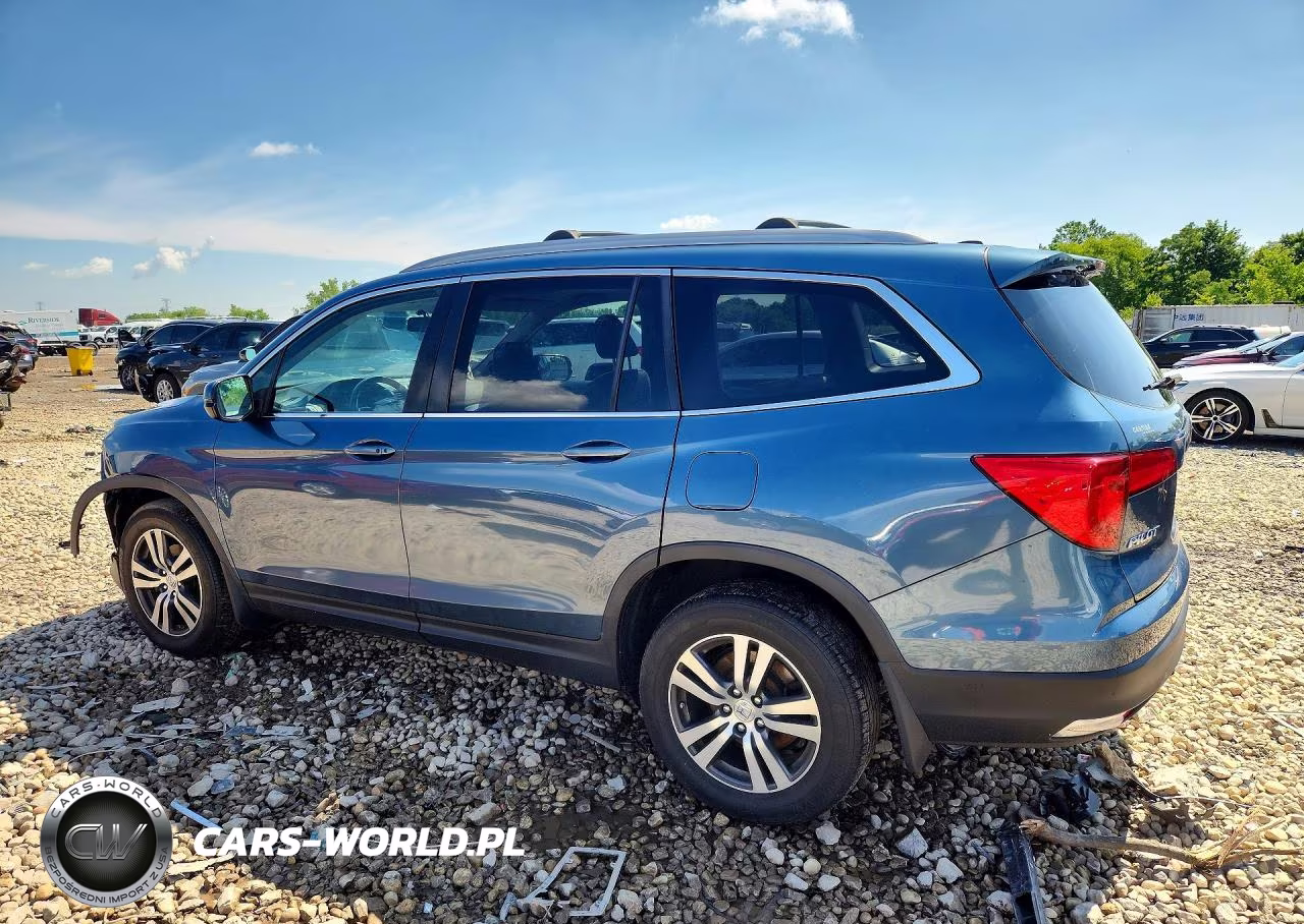 2016 Honda Pilot Exl VIN:5FNYF6H54GB008943 - 2