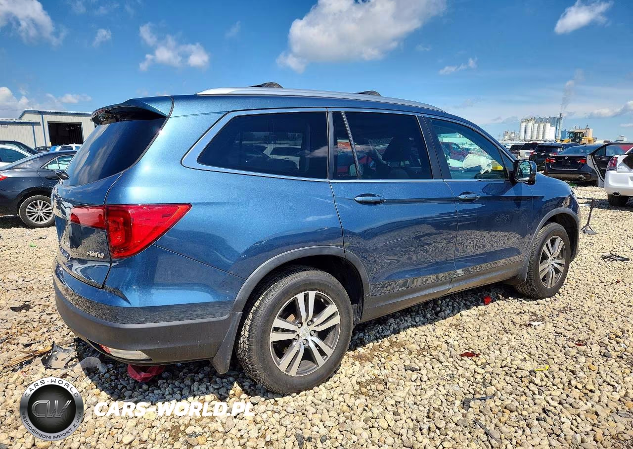 2016 Honda Pilot Exl VIN:5FNYF6H54GB008943 - 3