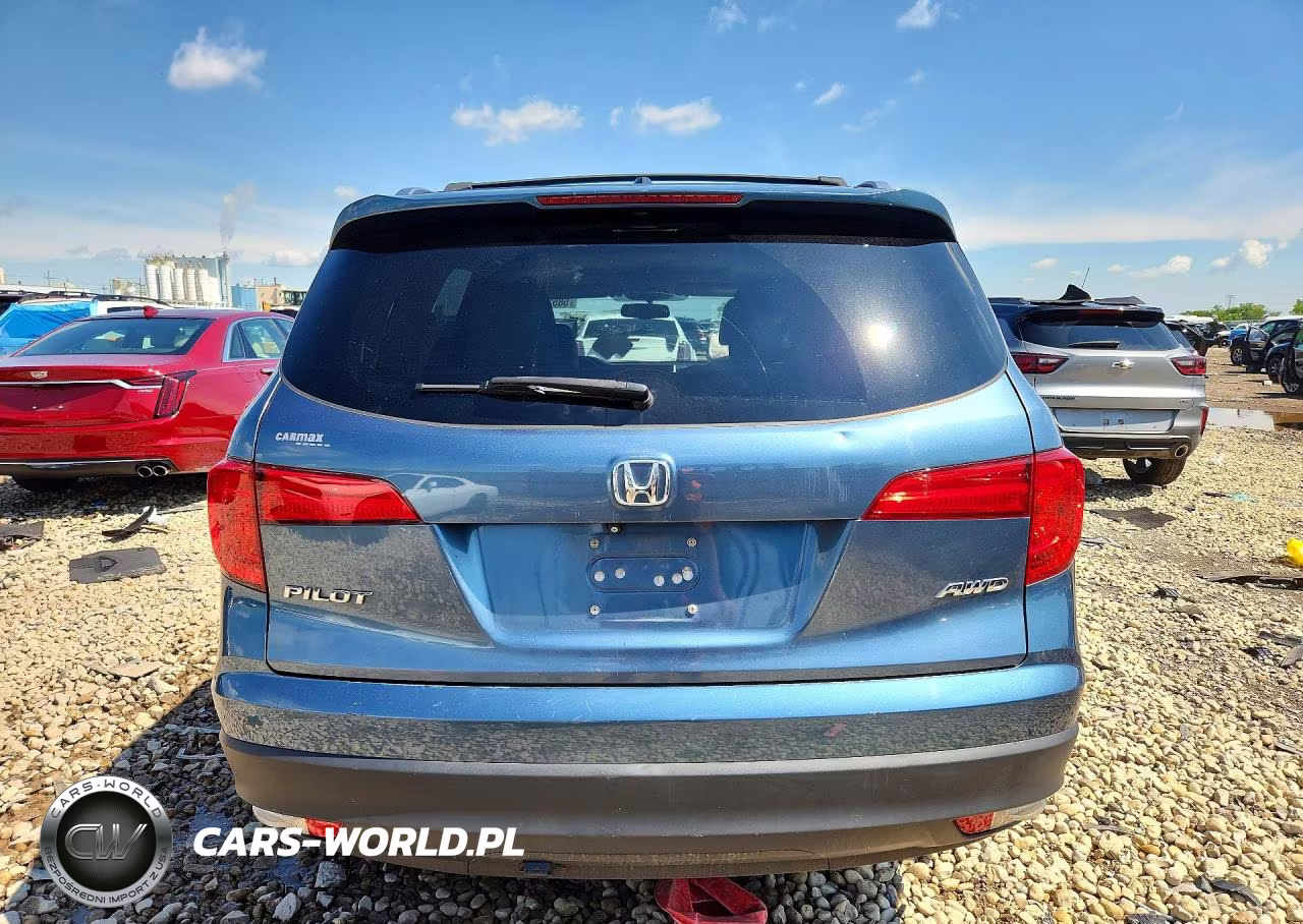 2016 Honda Pilot Exl VIN:5FNYF6H54GB008943 - 6
