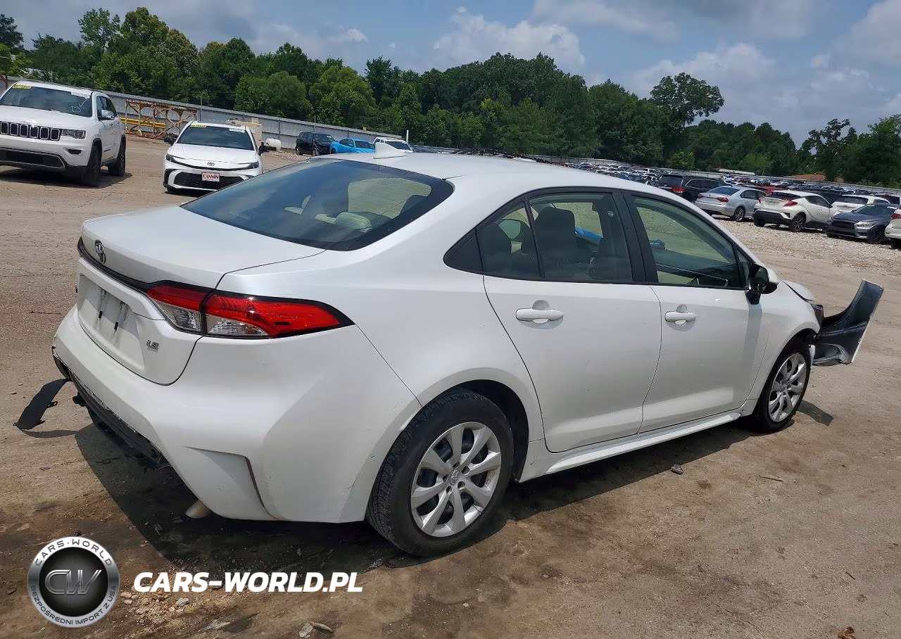 2022 Toyota Corolla Le VIN:JTDEPMAE7N3021579 - 3