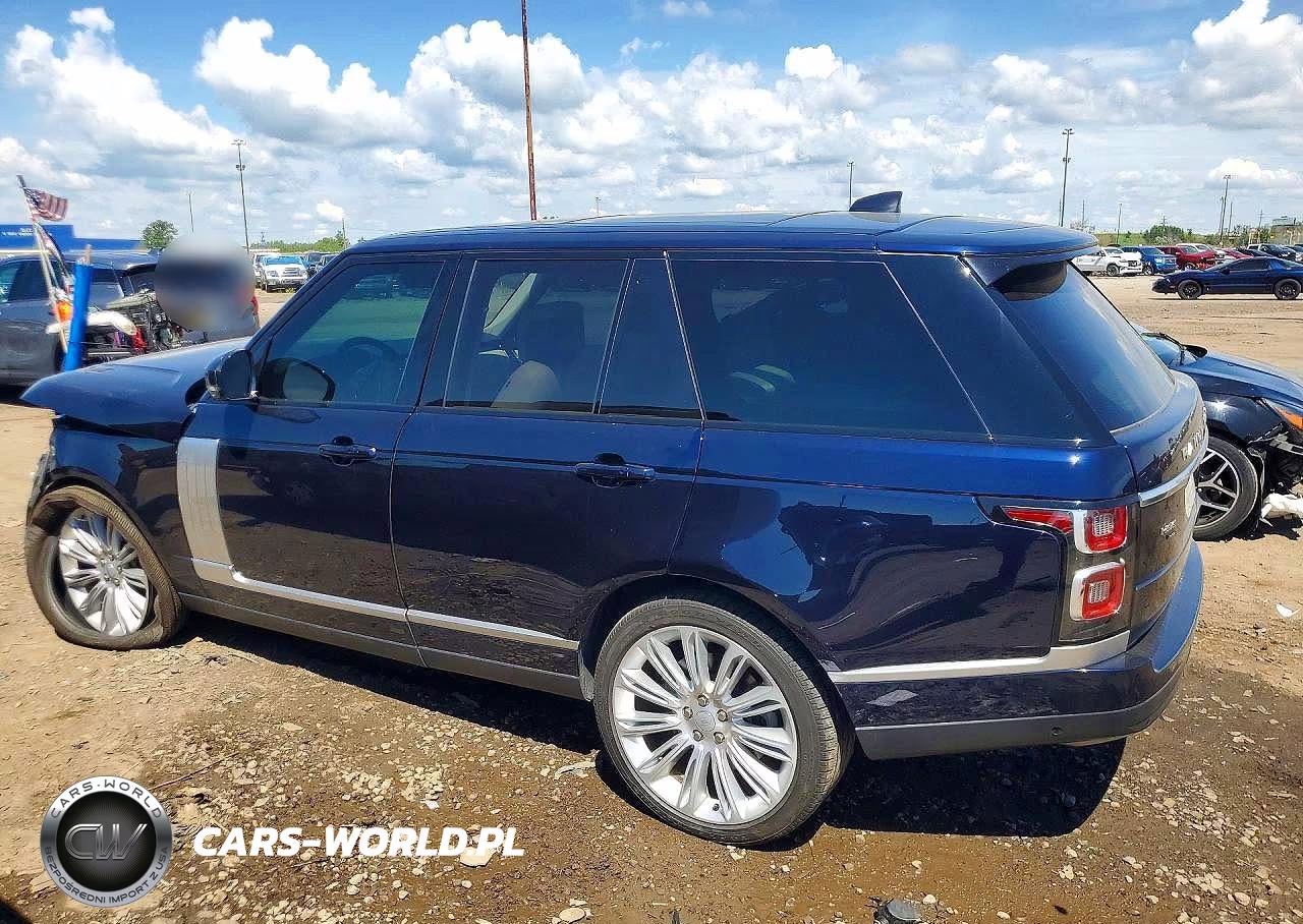 2020 Land Rover Range Rover Hse VIN:SALGS2RU6LA586981 - 2