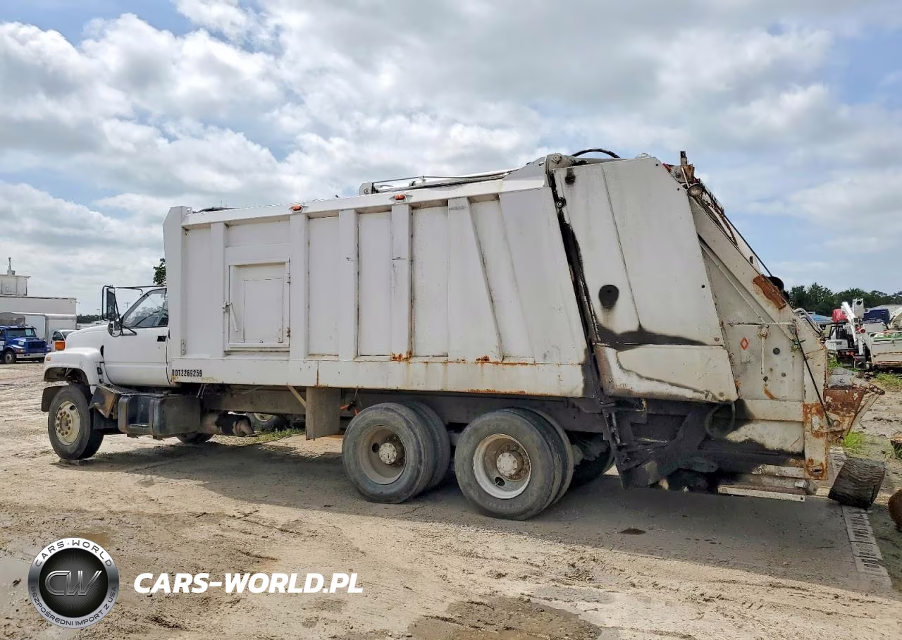1992 GMC C7 Refuse Truck VIN:1GDT7H4J5NJ522744 - 3