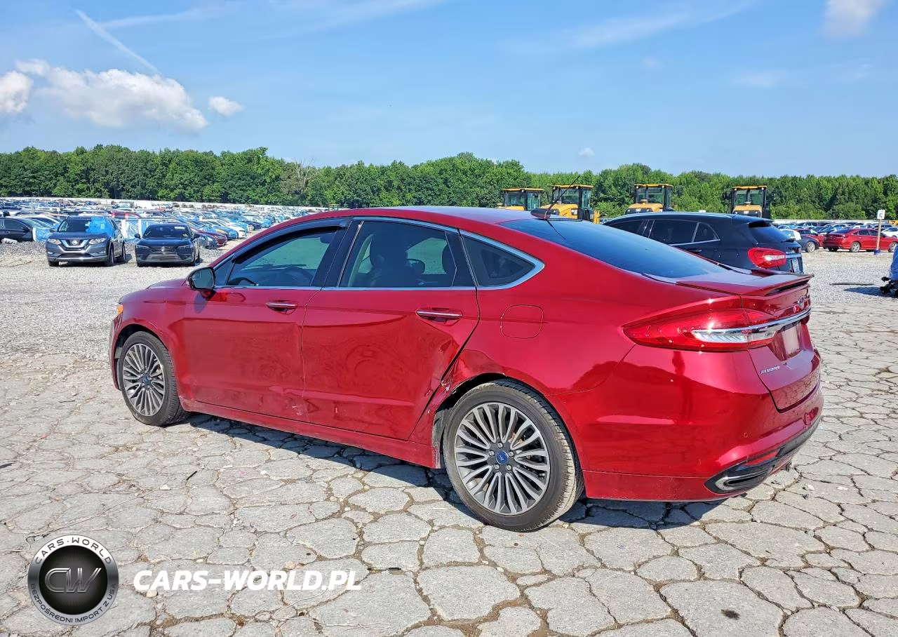 2017 Ford Fusion Se VIN:3FA6P0H97HR406187 - 2