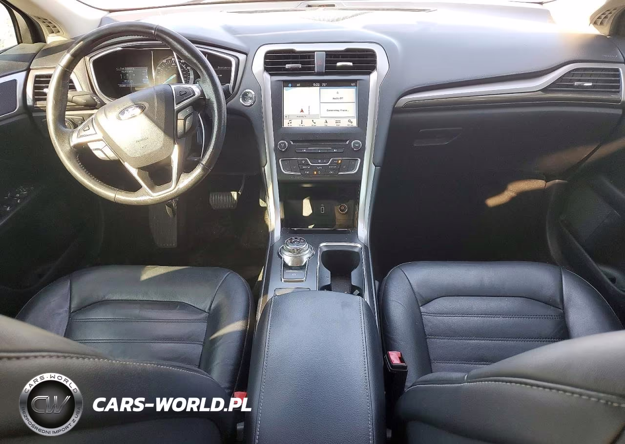 2017 Ford Fusion Se VIN:3FA6P0H97HR406187 - 8