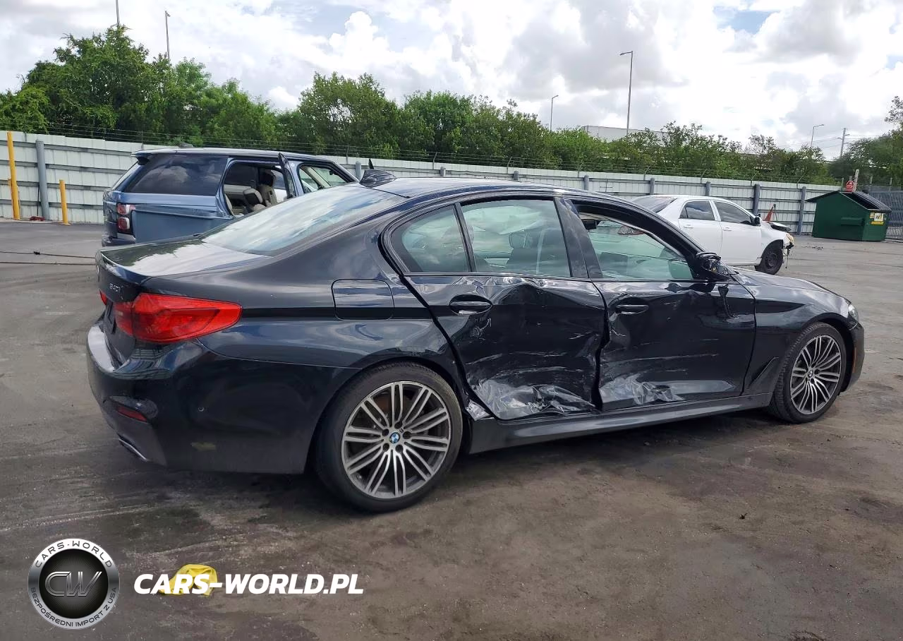 2019 BMW 540 I VIN:WBAJE5C57KG919317 - 3