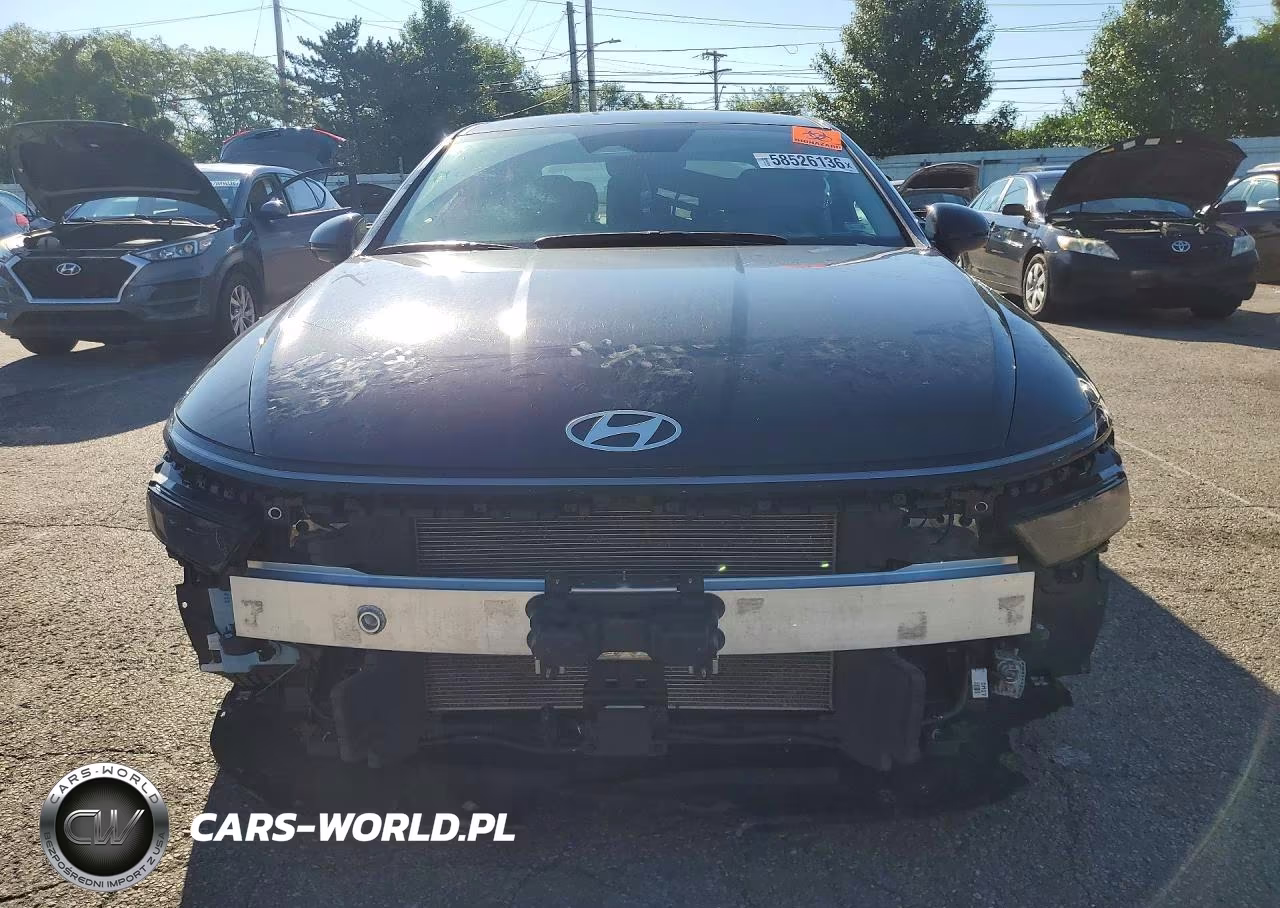 2025 Hyundai Sonata Sel VIN:KMHL64JA6SA459326 - 5