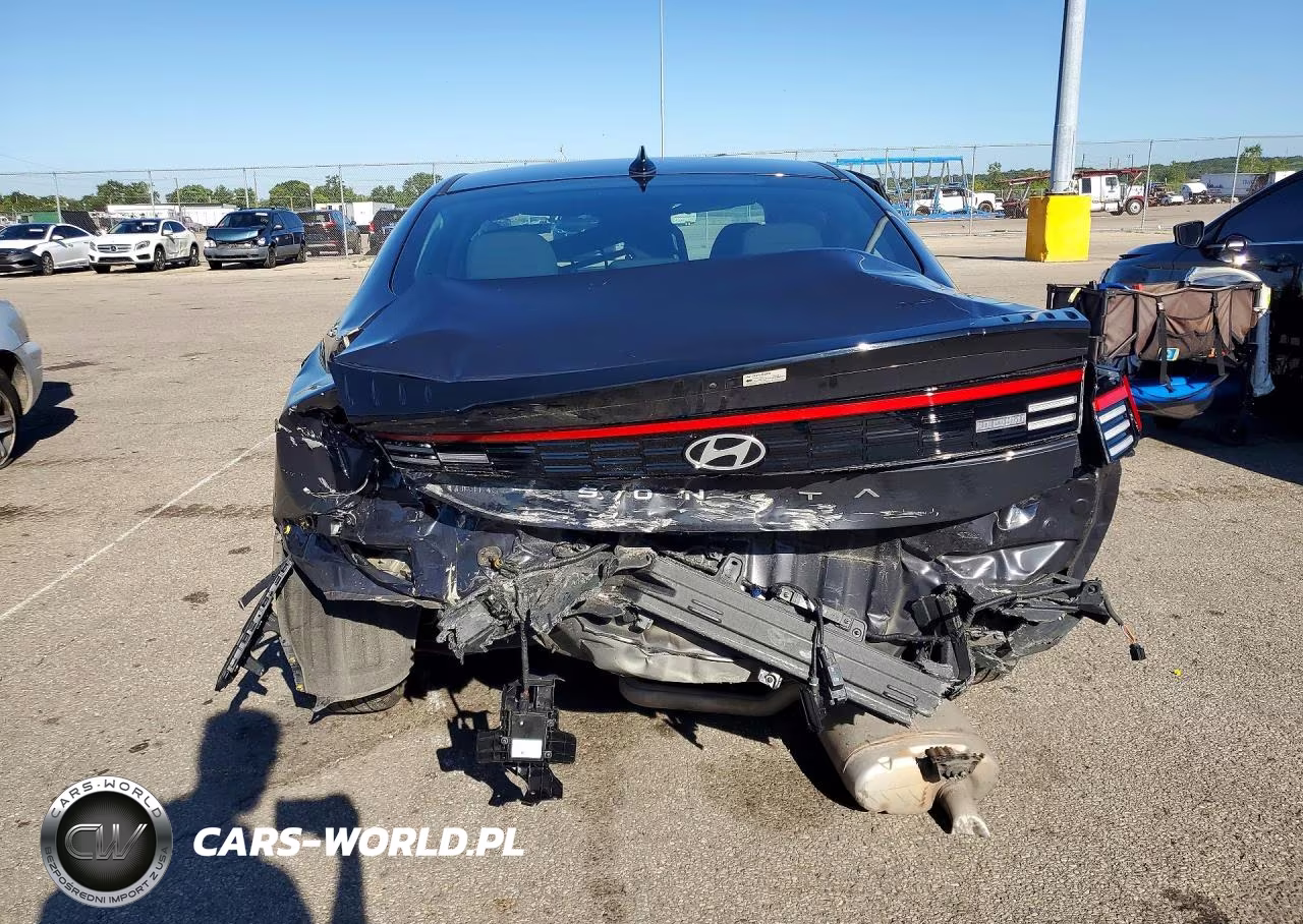2025 Hyundai Sonata Sel VIN:KMHL64JA6SA459326 - 6
