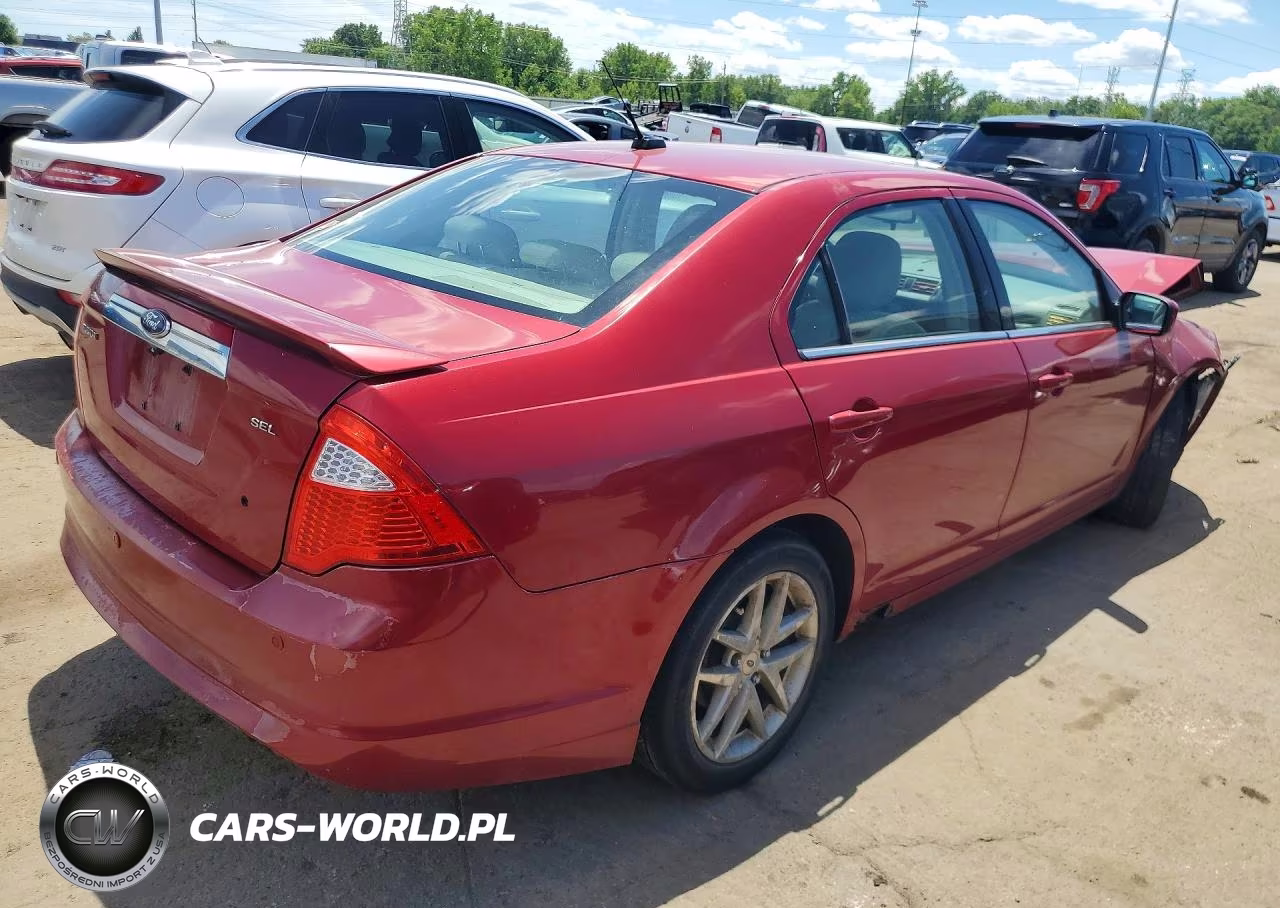 2010 Ford Fusion Sel VIN:3FAHP0JA8AR164917 - 3