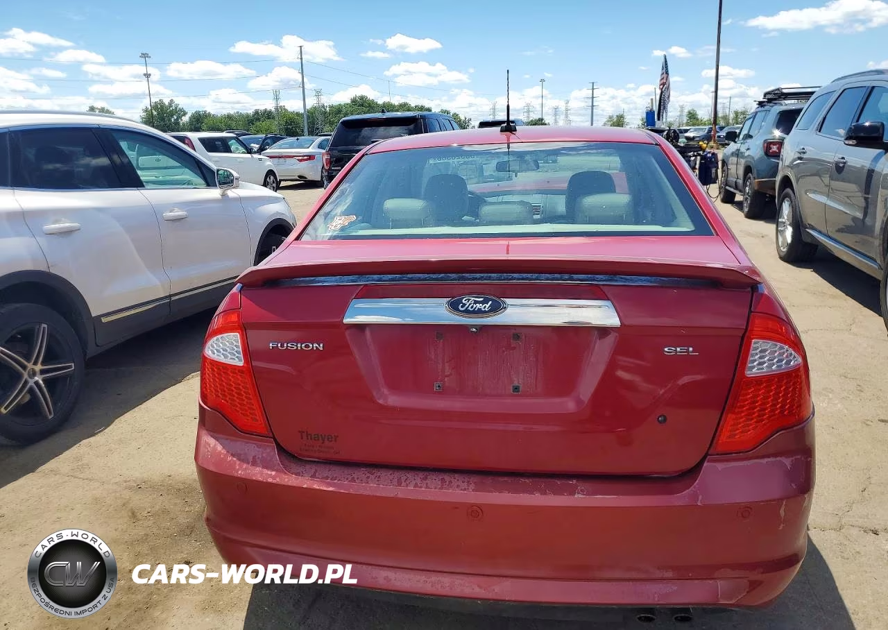 2010 Ford Fusion Sel VIN:3FAHP0JA8AR164917 - 6