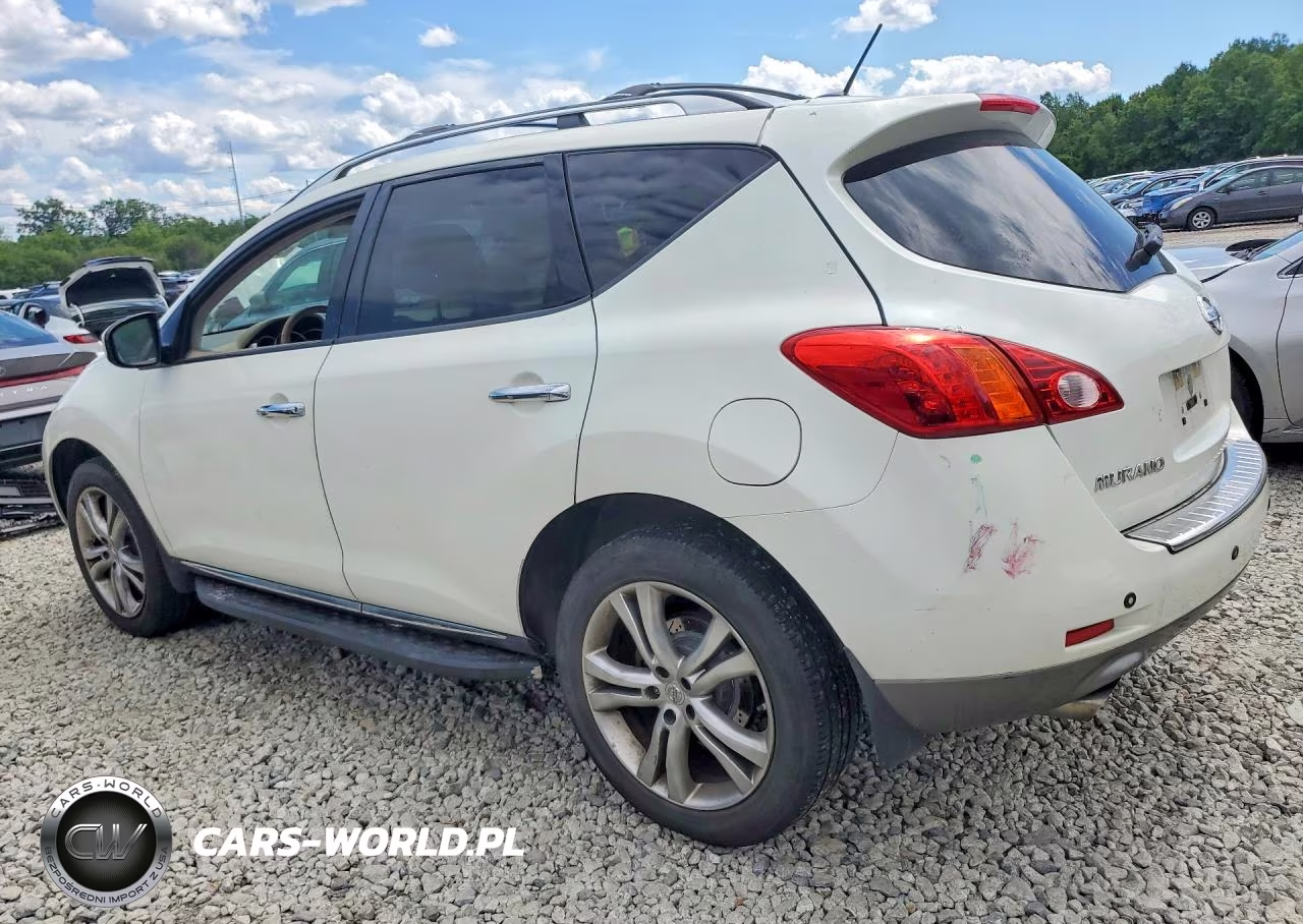2010 Nissan Murano S VIN:JN8AZ1MW3AW104631 - 2