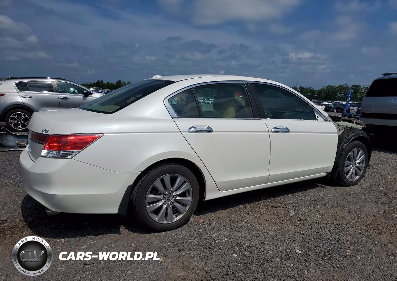 2012 Honda Accord Exl VIN:1HGCP3F85CA027461 - 3