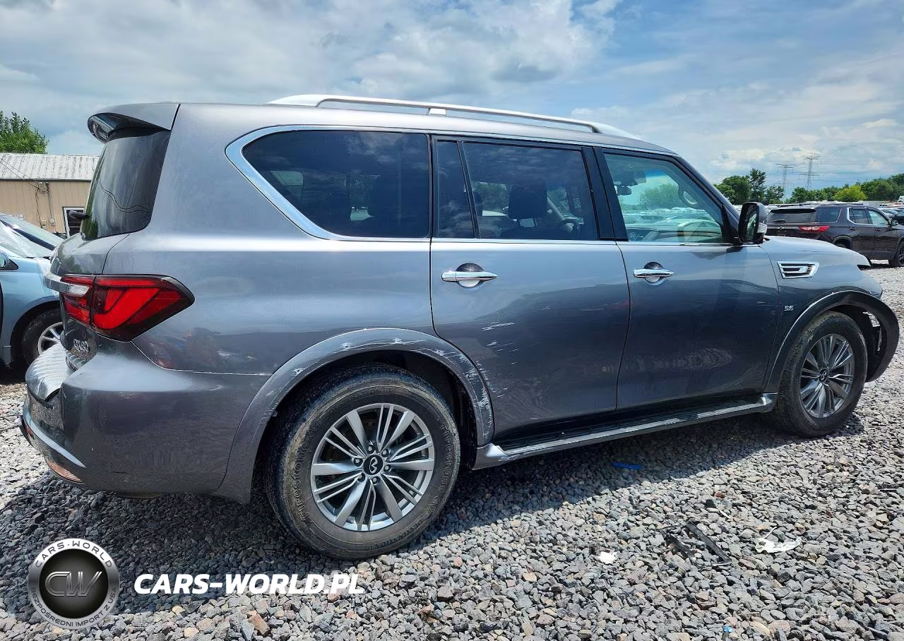 2018 Infiniti Qx80 Base VIN:JN8AZ2NE1J9191102 - 3