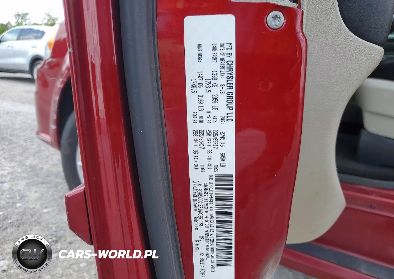 2014 Dodge Grand Caravan Sxt VIN:2C4RDGCG1ER140536 - 13