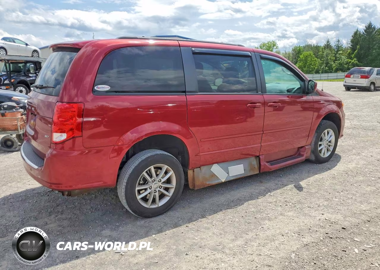 2014 Dodge Grand Caravan Sxt VIN:2C4RDGCG1ER140536 - 3