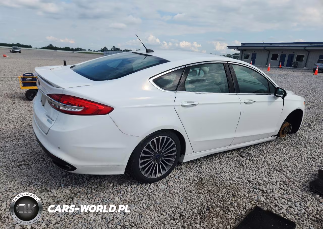 2017 Ford Fusion Titanium VIN:3FA6P0K90HR158910 - 3