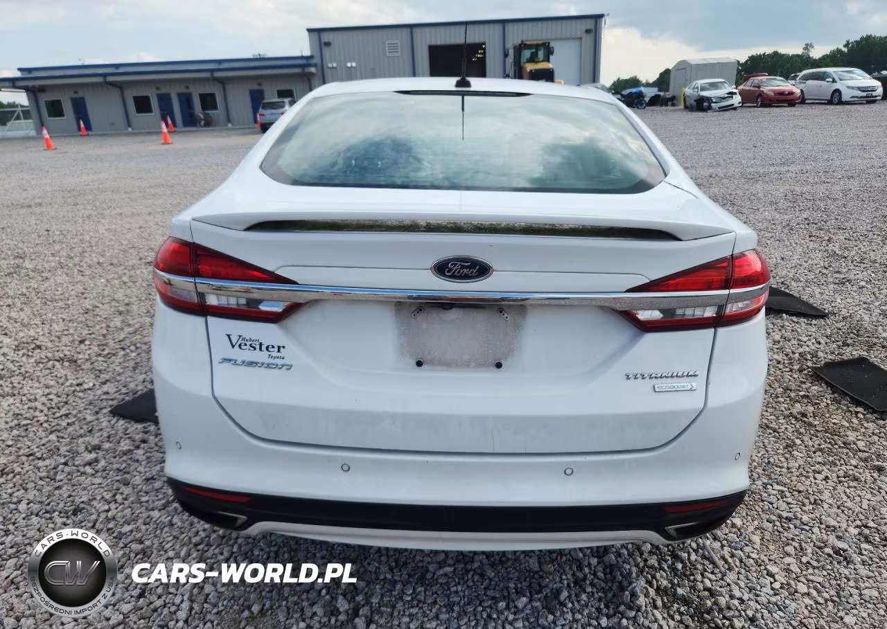 2017 Ford Fusion Titanium VIN:3FA6P0K90HR158910 - 6