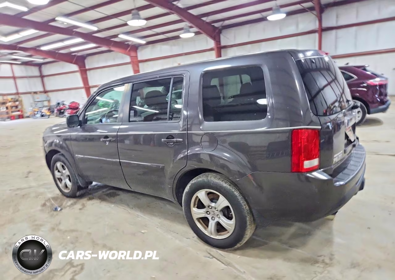 2014 Honda Pilot Exl VIN:5FNYF4H53EB047492 - 2