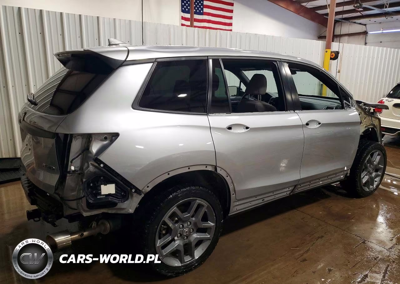 2023 Honda Passport Exl VIN:5FNYF8H52PB008676 - 3