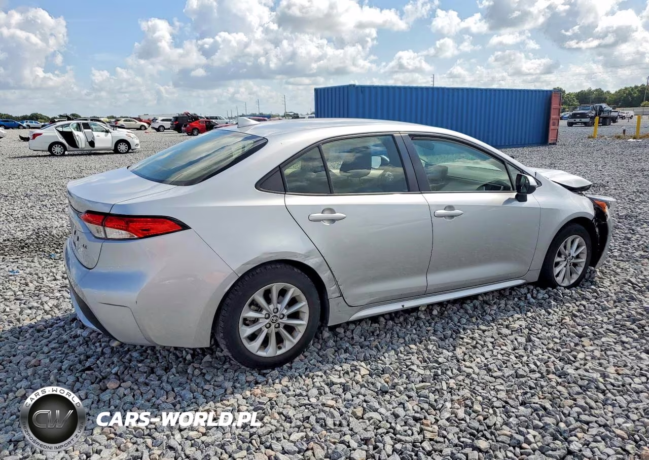 2022 Toyota Corolla Le VIN:JTDVPMAE5NJ206371 - 3