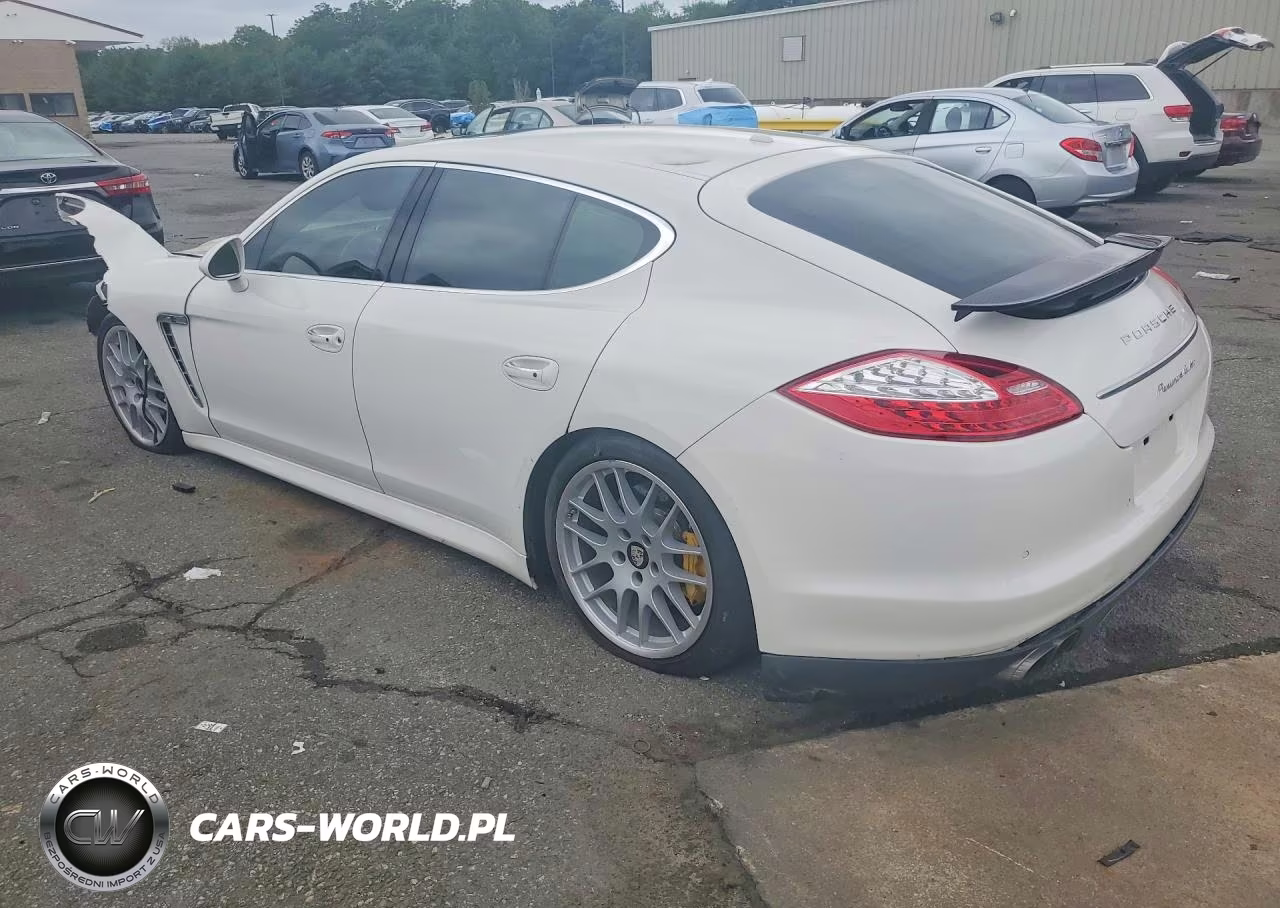 2011 Porsche Panamera Turbo VIN:WP0AC2A77BL090574 - 2